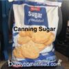 Canning suger